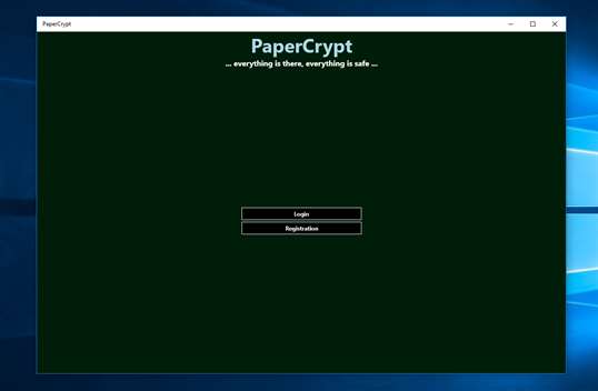 PaperCrypt screenshot 1