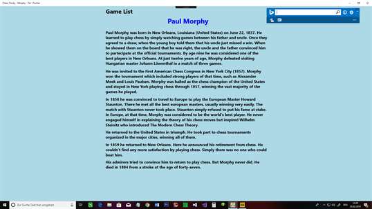 Chess Trinity - Morphy - Tal - Fischer screenshot 2