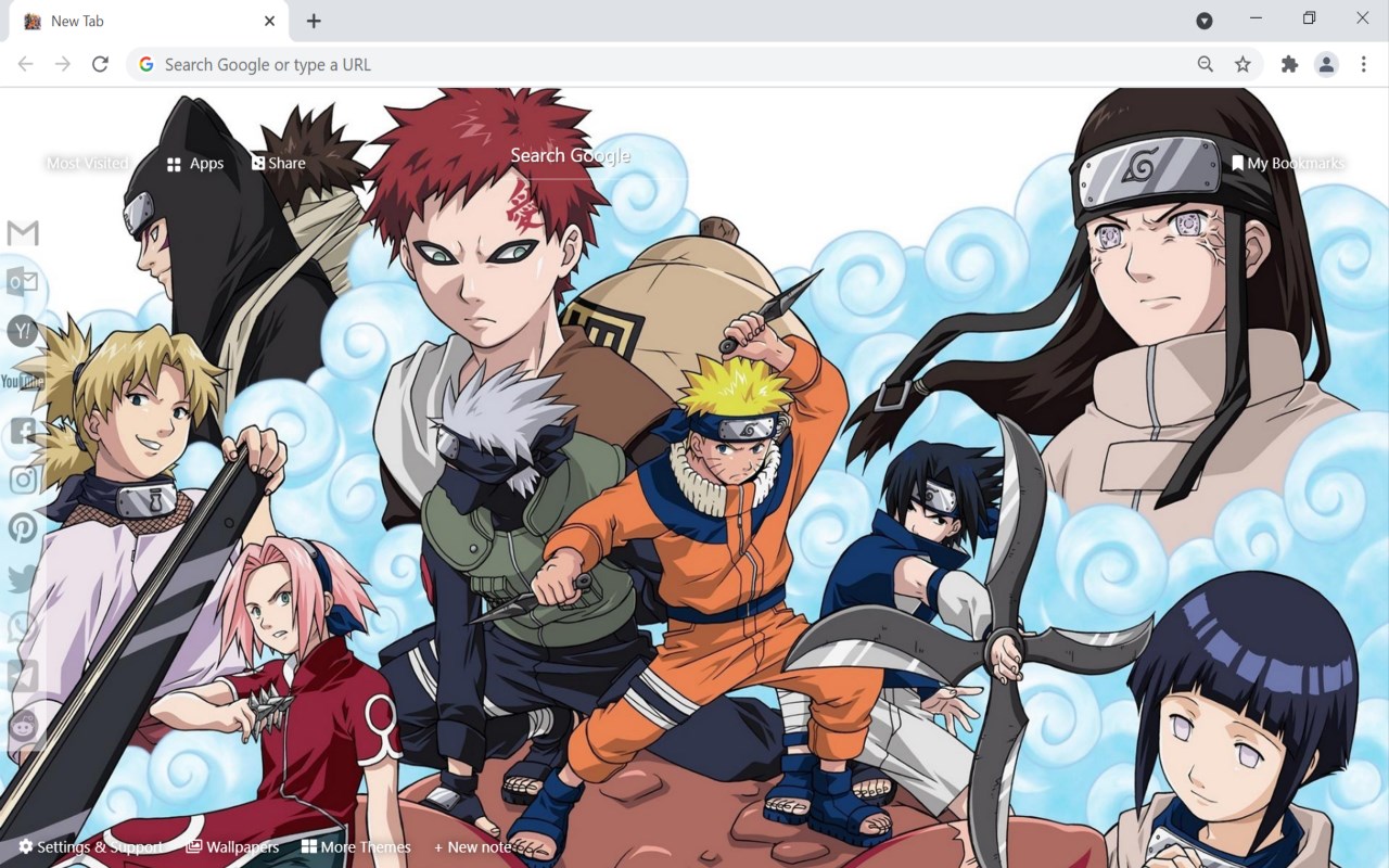 Naruto Wallpaper Microsoft Edge Addons