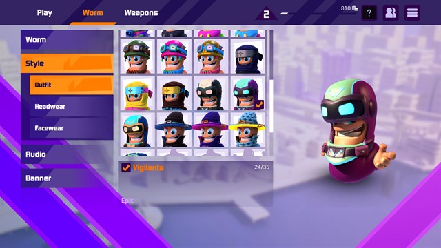 Worms Rumble - Action All-Stars Pack screenshot 1