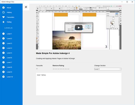 Adobe Indesign Class screenshot 3