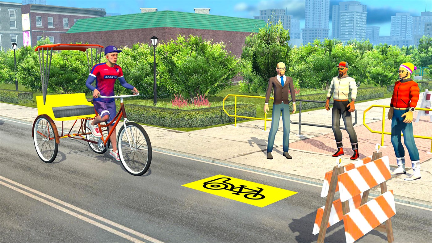 #2. Cycle Taxi (Windows) 由: LucknOk Game