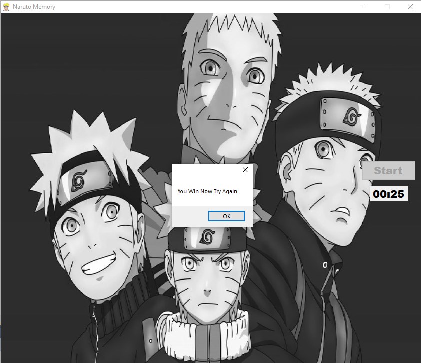 Naruto Memory Game Download and play on Windows Microsoft Store