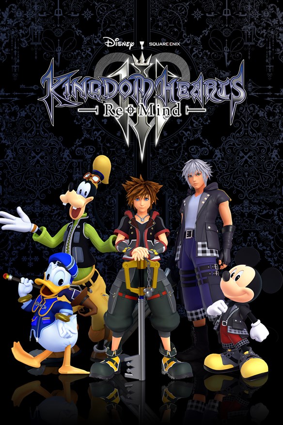 KINGDOM HEARTS Ⅲ Re Mind Xbox Series X|S and Xbox One cover art