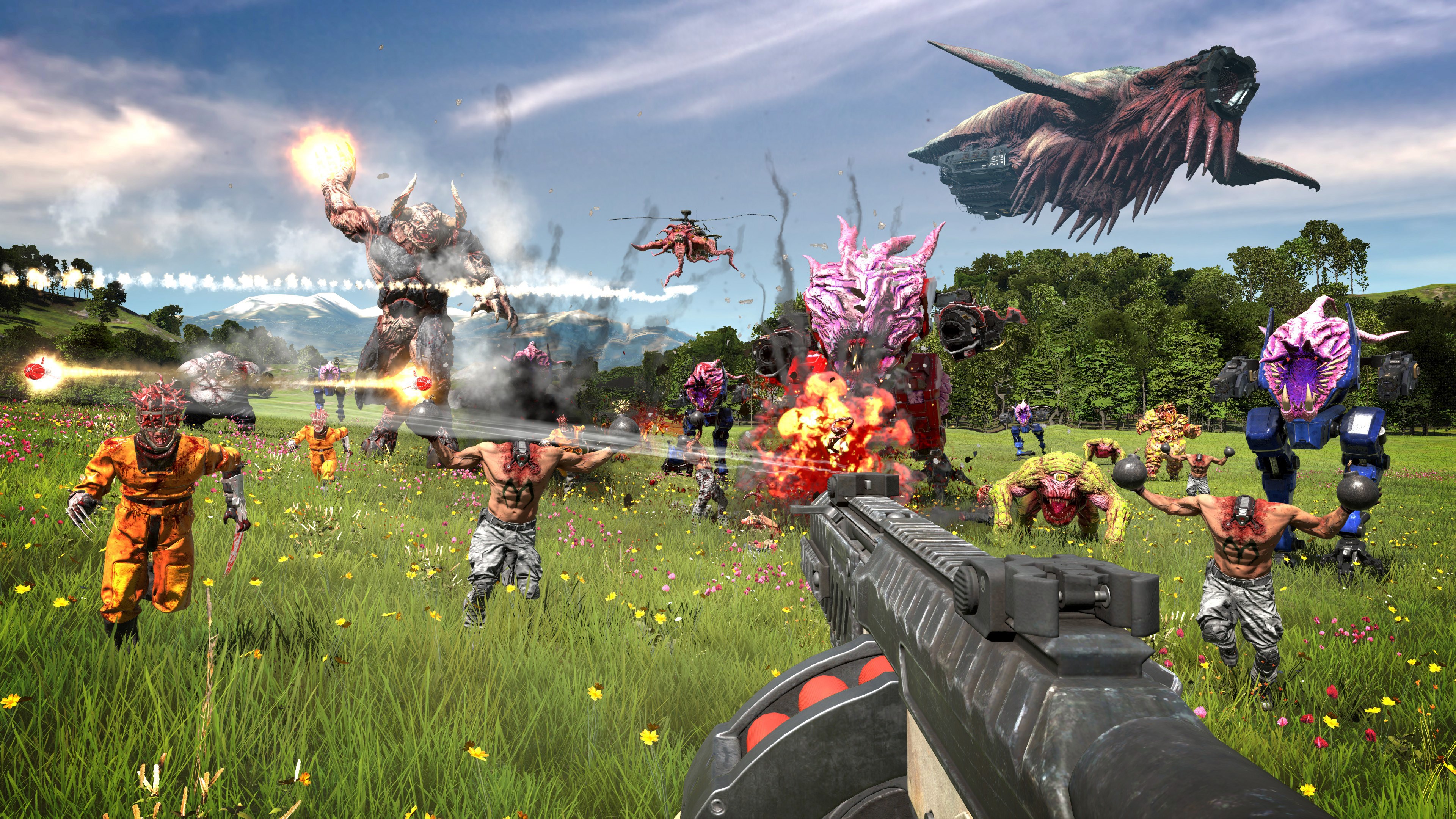 O jogo de ação com tema ocidental de Flying Wild Hog será lançado amanhã  para PC, PlayStation e Xbox.