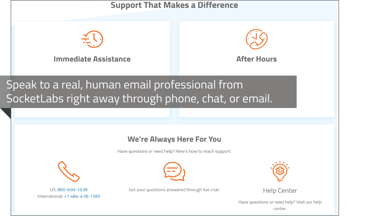 Snapshot 4 of SocketLabs Email Service