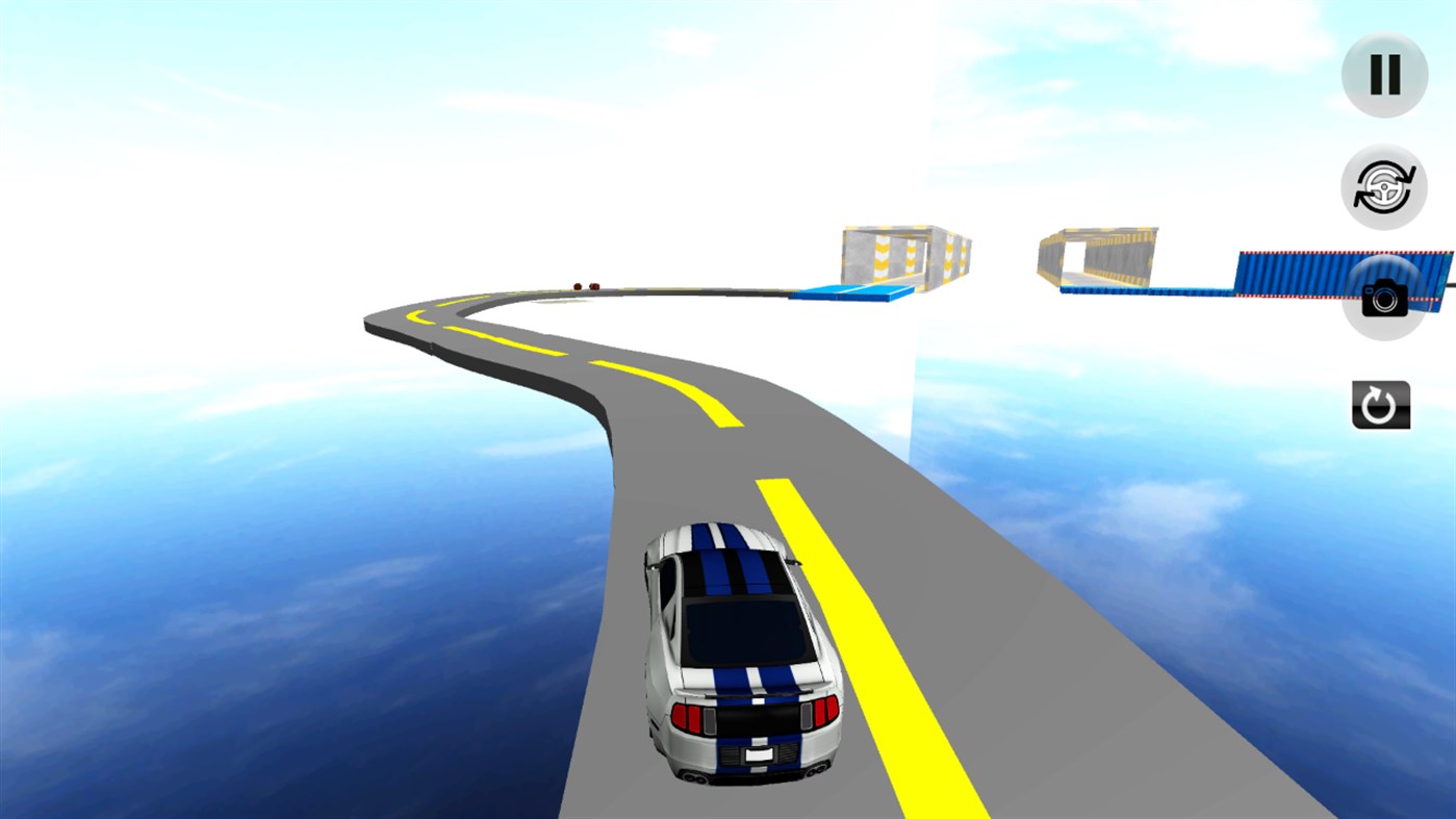 #4. Car Stunt Challenge Race on Air game (Windows) Podle: Khaoula Errami