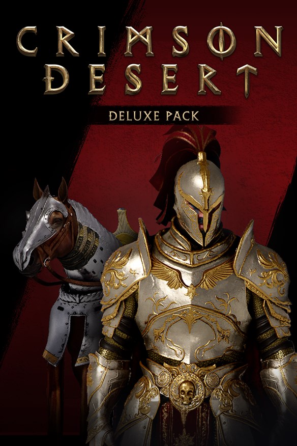 Crimson Desert Deluxe Pack Xbox Series X|S and Xbox One cover art