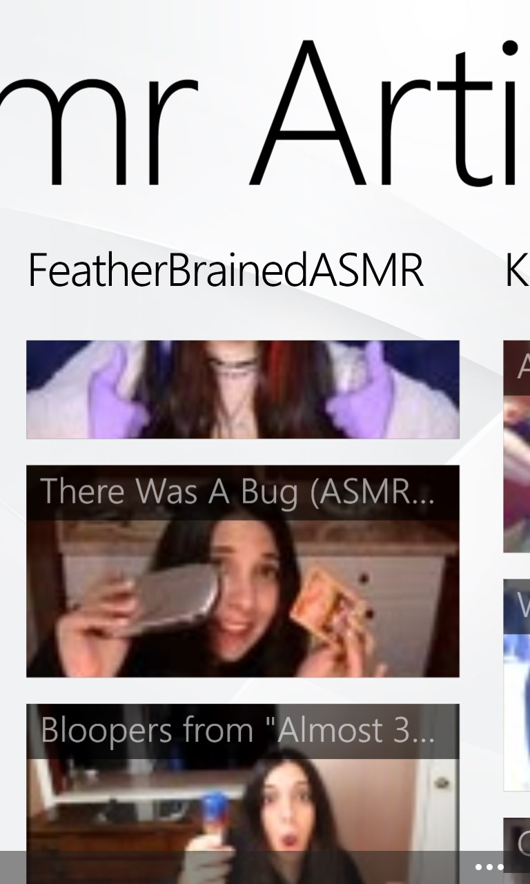 Get Asmr Artists Microsoft Store