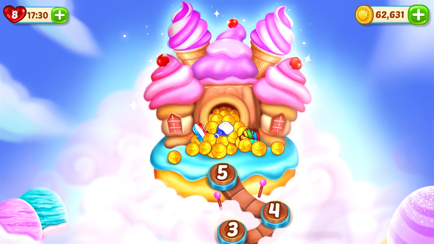 #6. Ice Cream Paradise - Match 3 Puzzle Adventure (Windows) 由: RV AppStudios