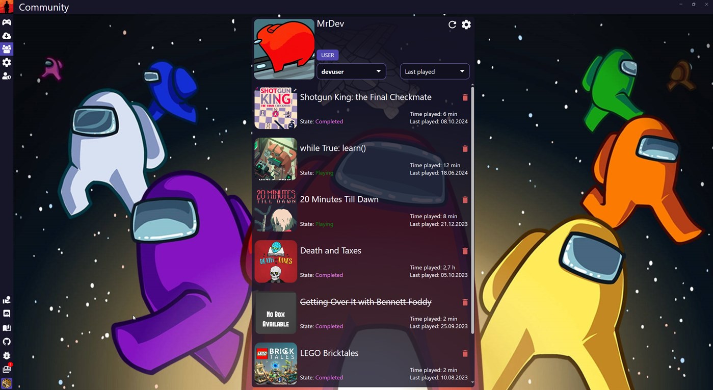#5. GameVault (Windows) Bởi: Alkan Alper, Schäfer Philip GbR / Phalcode