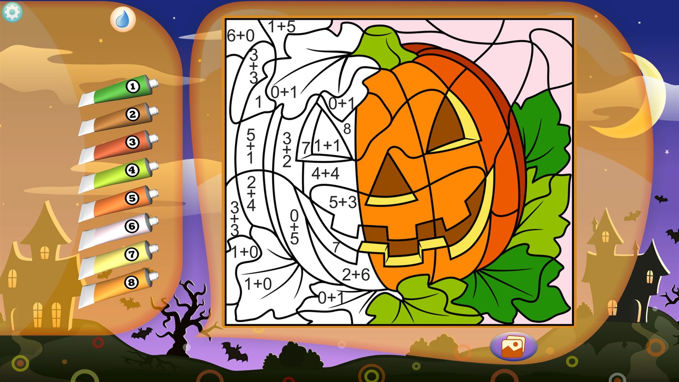 #1. Halloween - Color by Numbers (Xbox) By: Kedronic UAB