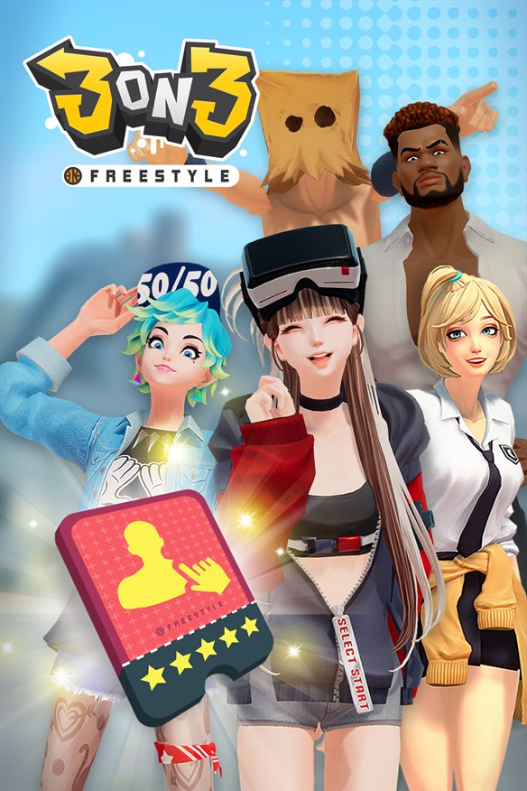 3on3 FreeStyle – P5 Selection Rookie Pack Xbox Series X|S and Xbox One cover art