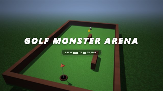 3D Golf Monster Arena screenshot 1