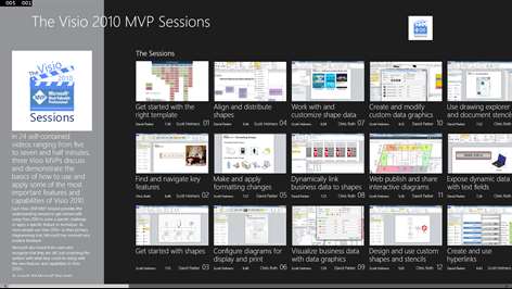 Visio 2010 MVP Sessions Screenshots 1