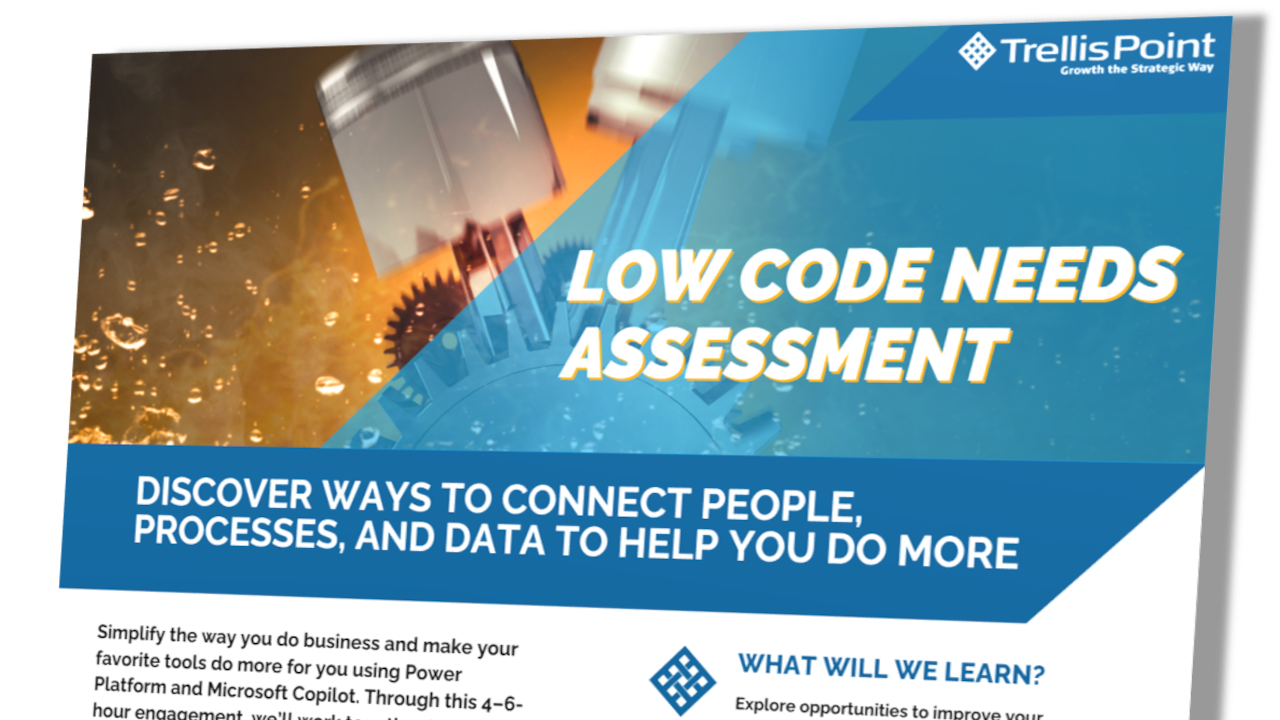 Snapshot 2 of Low Code Needs Assessment: 2 Hour Assessment