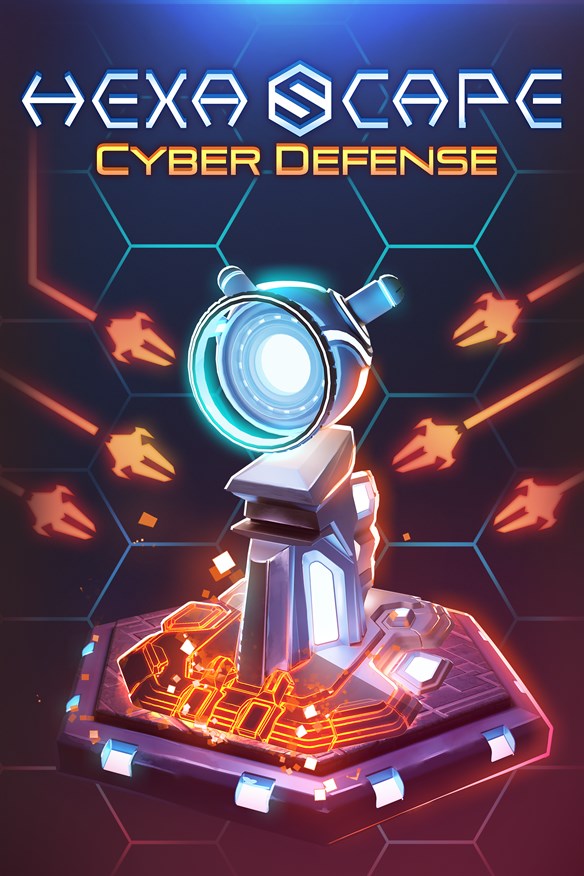 HexaScape: Cyber Defense Xbox Series X|S and Xbox One cover art