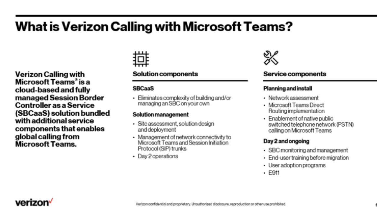 Snapshot 1 of Calling with Microsoft Teams: 5 weeks Implementation