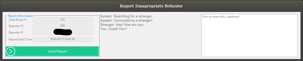 S Chat screenshot