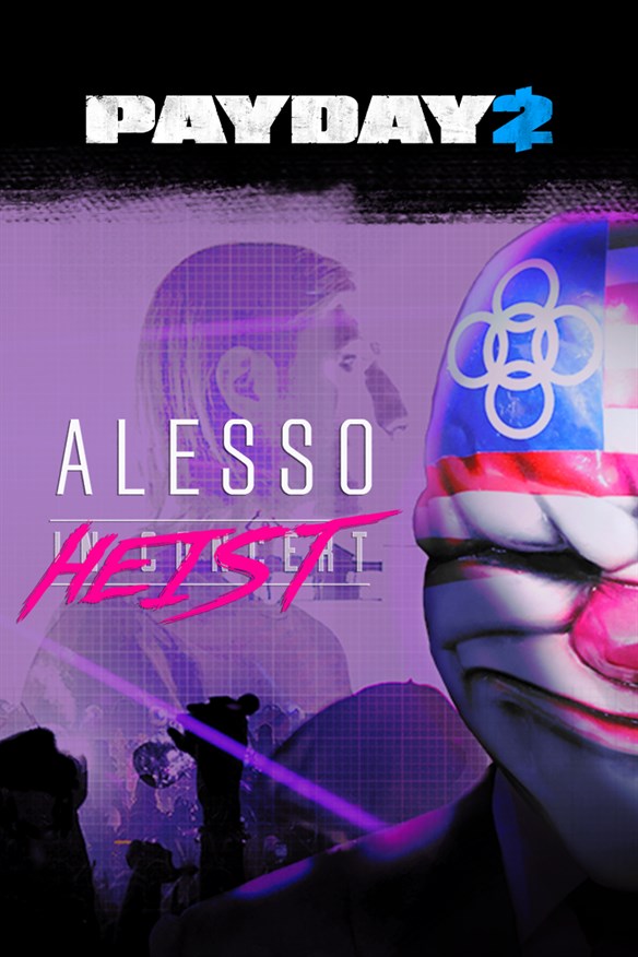 PAYDAY 2: CRIMEWAVE EDITION - The Alesso Heist Xbox Series X|S and Xbox One cover art
