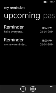 Reminders screenshot 1