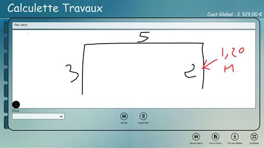 Calculette Travaux screenshot 3