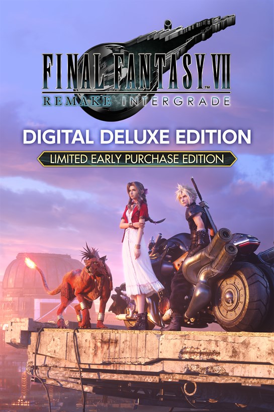 Box shot of 【Limited early purchase edition】FINAL FANTASY VII REMAKE INTERGRADE Digital Deluxe Edition