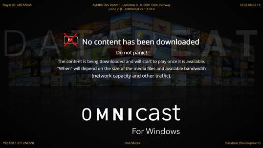 Databeat OMNIcast screenshot 3