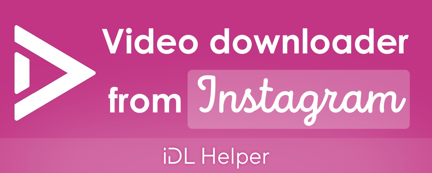 IDL Helper (Downloader for Inst) marquee promo image
