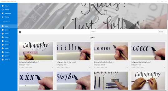 Calligraphy - Step By Step Guide screenshot 1