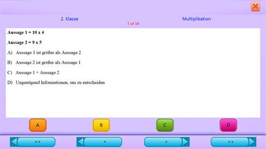 QVprep Lite Mathe für 2. Klasse screenshot 9