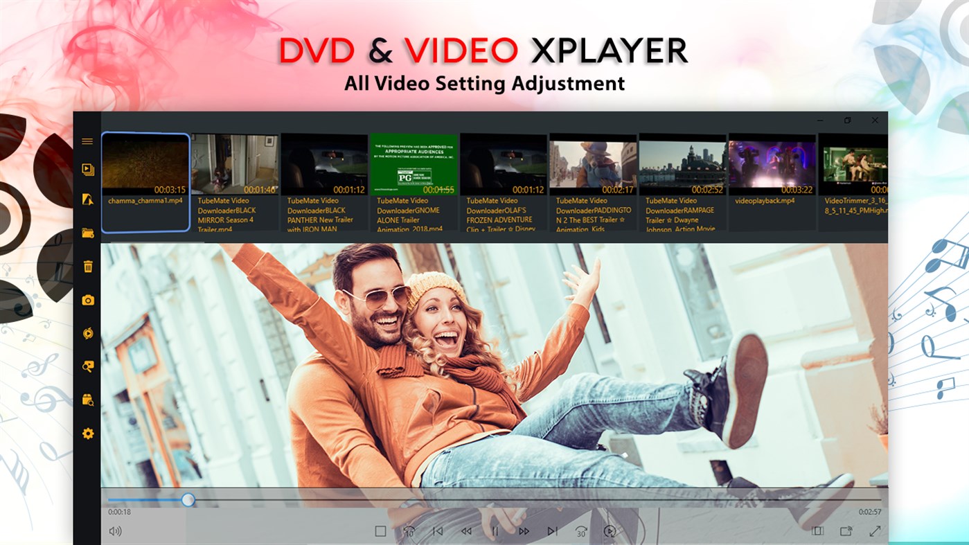 #2. DVD & Video Player All Formats - XPlayer (Windows) Bởi: Express Apps