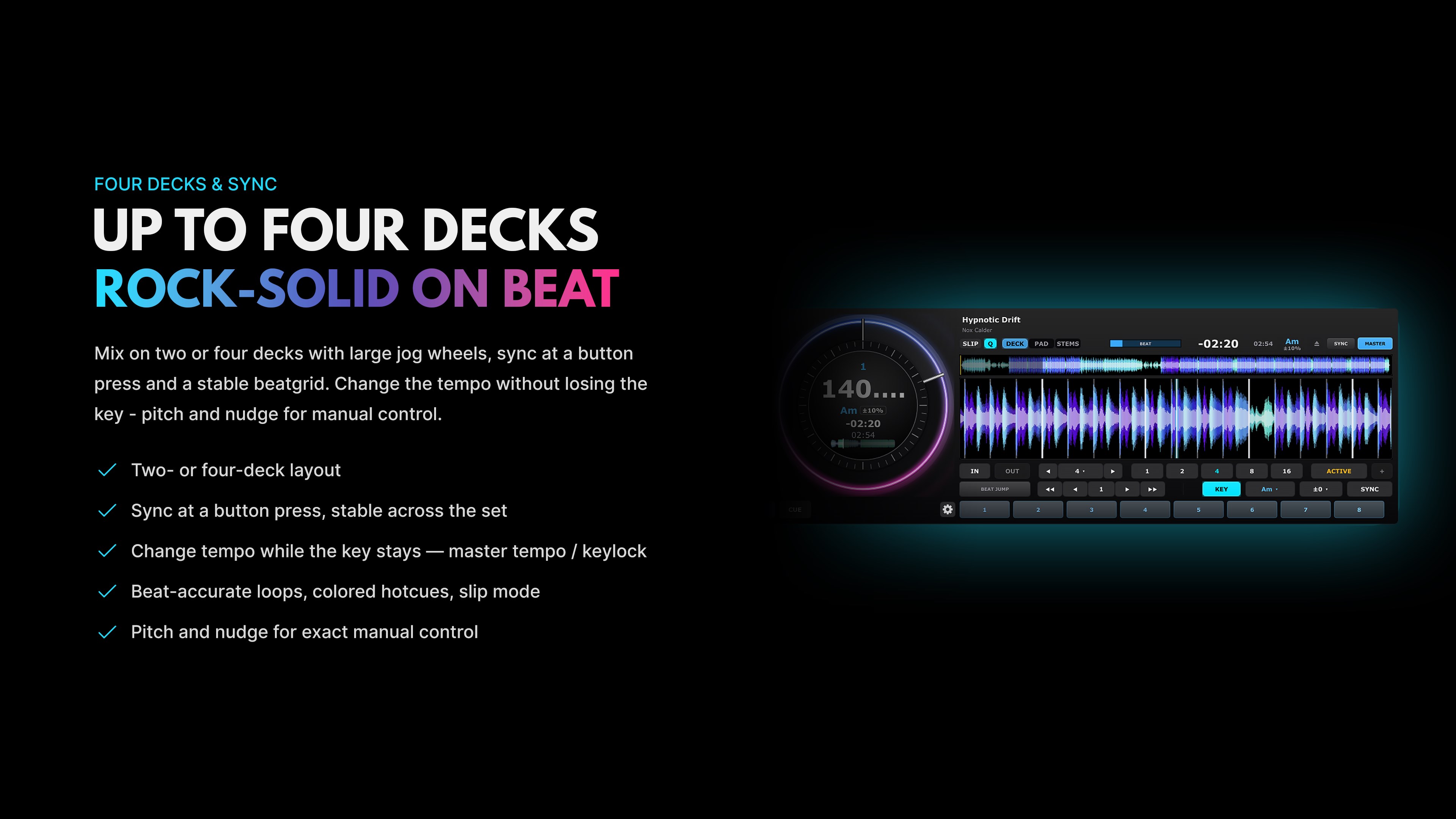 NeoDJ Pro - DJ Mix, VFX-Studio, Set-Builder screenshot