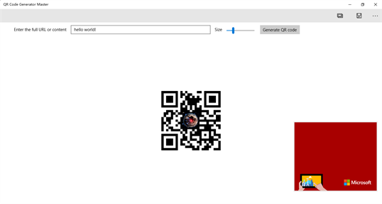QR Code Generator Master screenshot 2