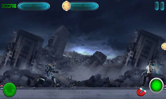 Garena Fire Plus Robot vs zombies plantas screenshot 4