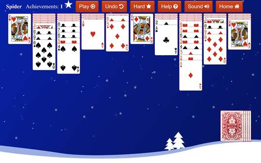 Free Spider Solitaire screenshot 3