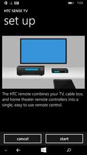 HTC Sense TV screenshot 1