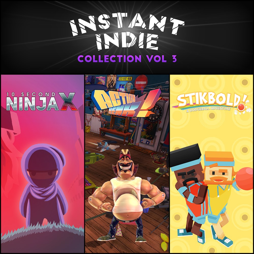 Instant Indie Collection: Vol. 3 cover art (full size)