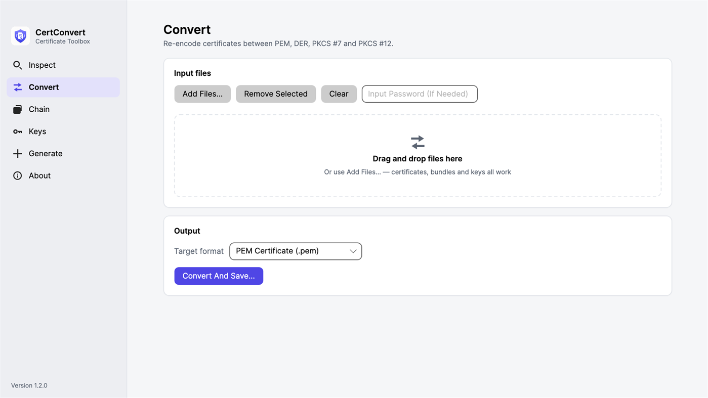 #2. CertConvert (Windows) 作者: Jermaine Walkes