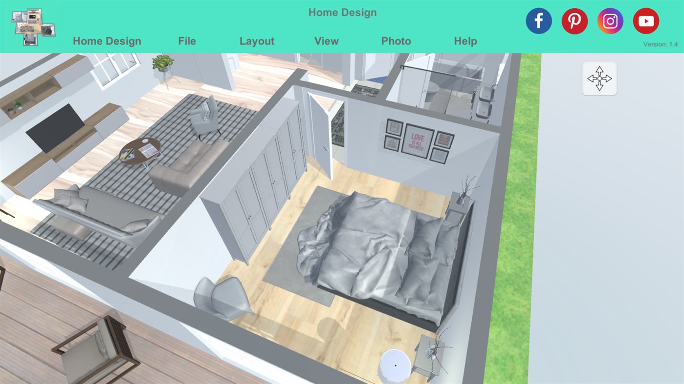 #4. Home Design | Floor Plan (Windows) By: Softwareentwicklung Kemper