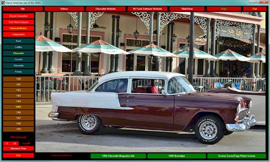 Classic American Cars of the 1950s screenshot 3