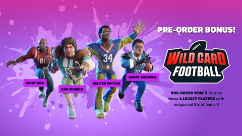 Wild Card Football - Legacy Players Kickoff Pack