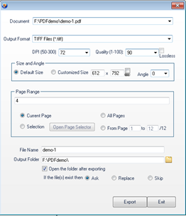 PDF to TIFF Converter - PDFCool screenshot 1