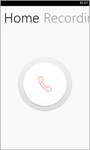 Callcorder: record incoming & outgoing phone Calls screenshot 1