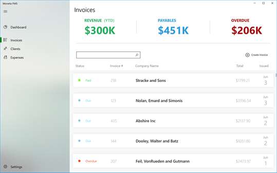 Moneta - Invoice & Accounting screenshot 2