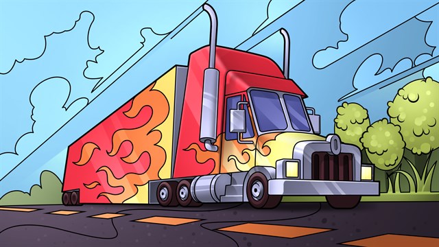 Coloring Book: Vehicles screenshot 3