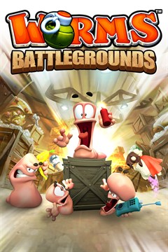 Cover poster for Worms Battlegrounds