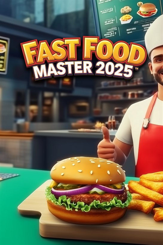 Box shot of Fast Food Master 2025