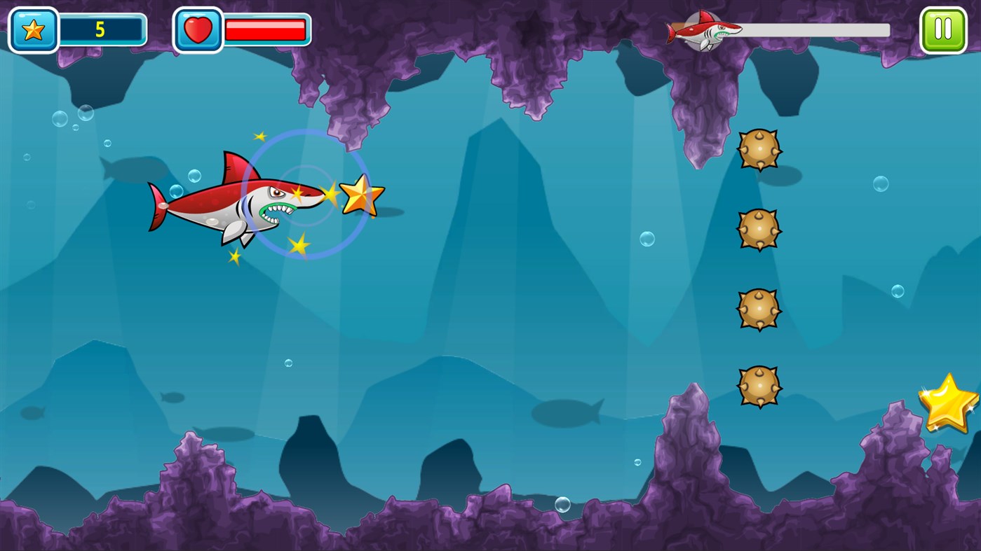 #2. Angry Red Shark (Windows) Podle: Mudo Studio