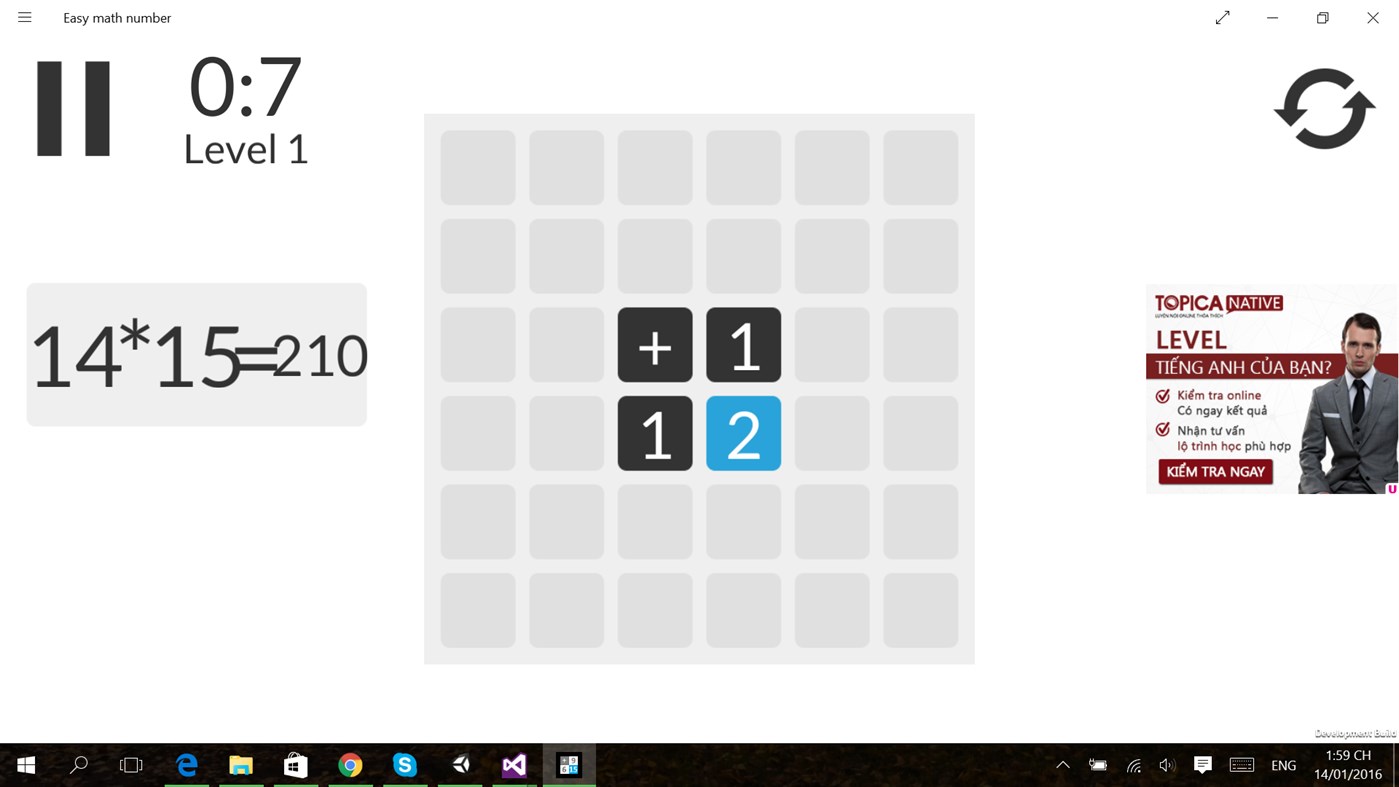 #4. Easy math number (Windows) Bởi: JetSoft Studio